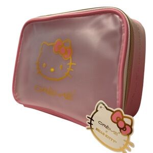 NWT Crème Shop Sanrio Hello Kitty Make Up Bag